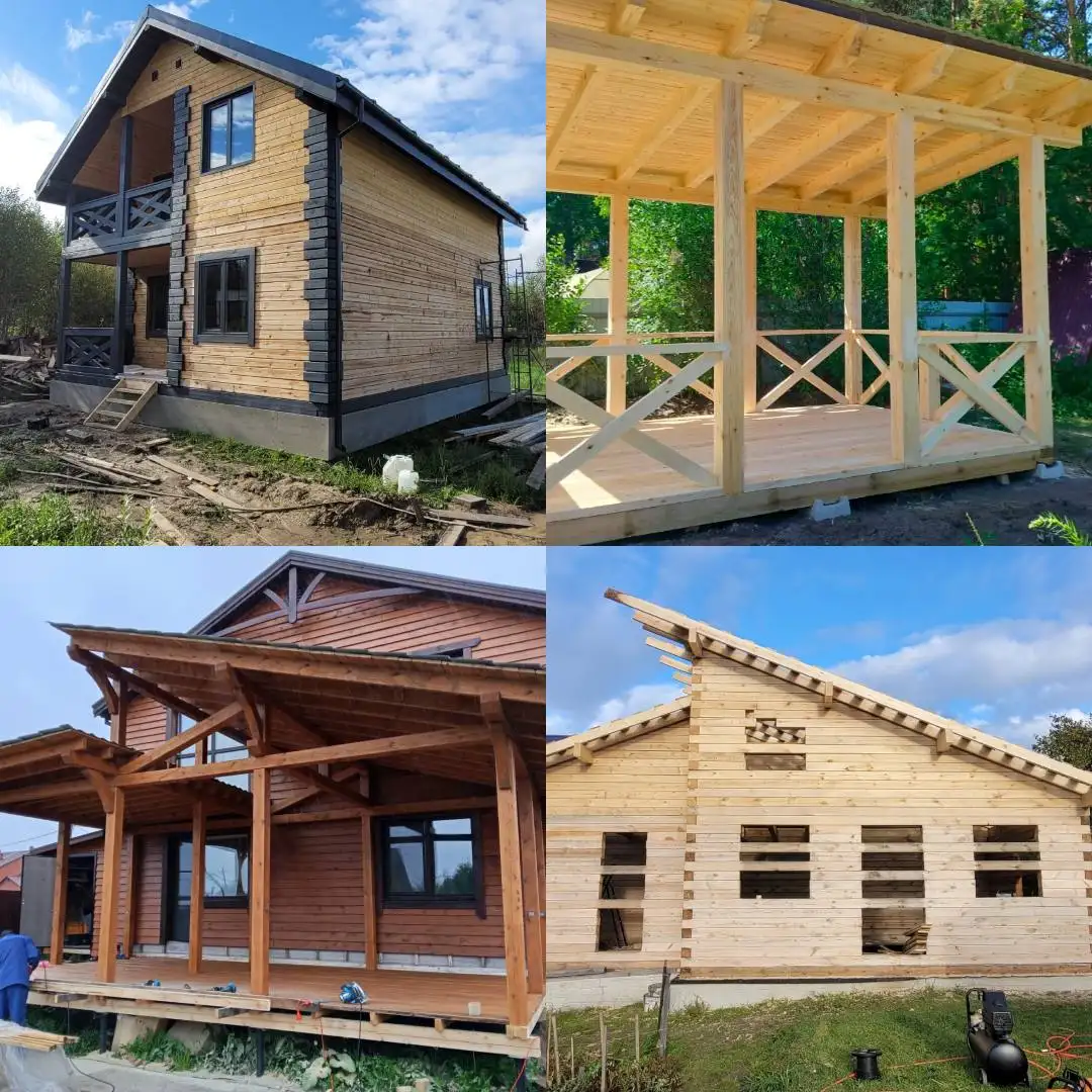 Строительные услуги: бани, дома, беседки, навесы, хозблоки, заборы, крыши и фасады - Строительные услуги (Услуги) в Томск