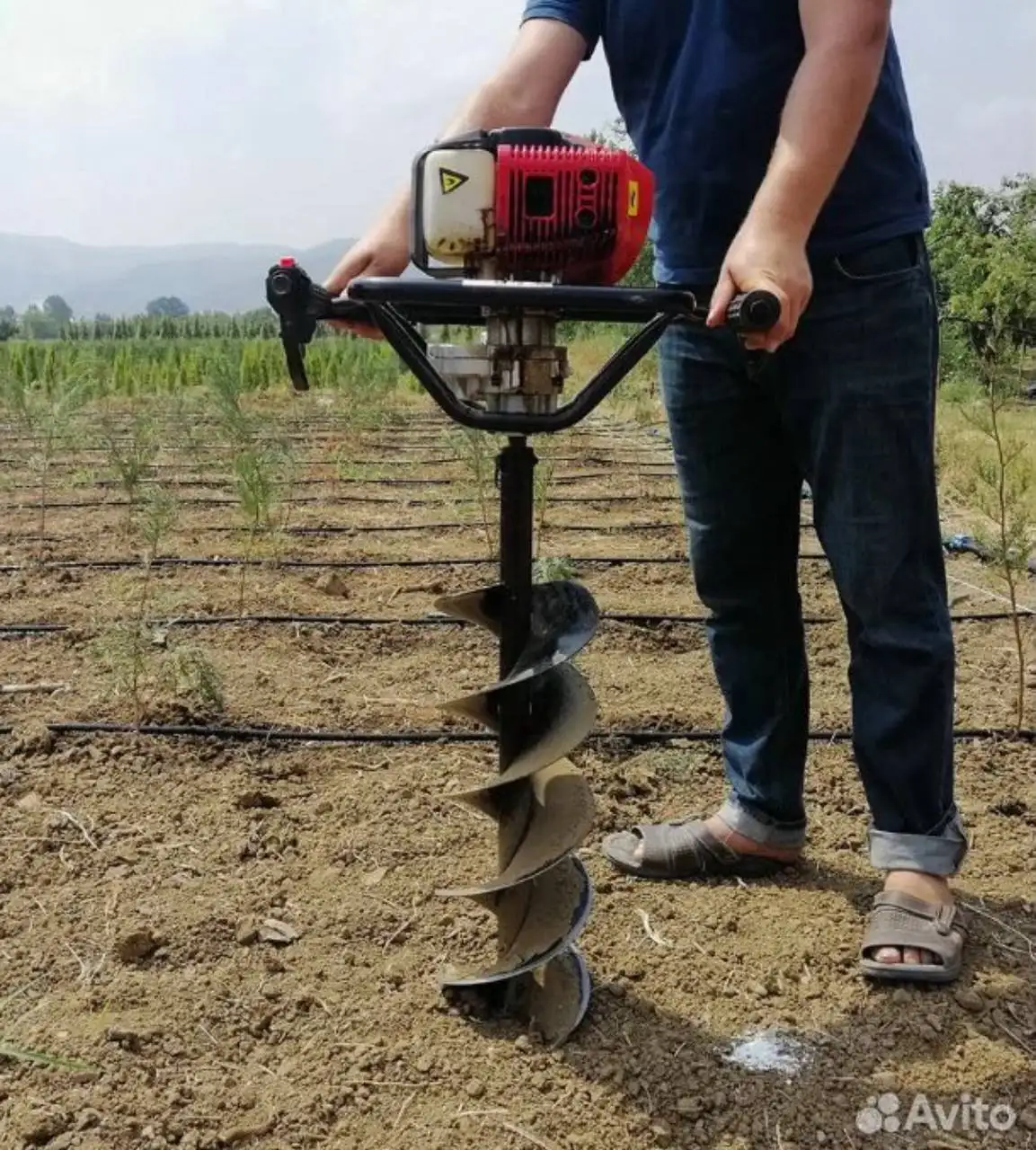 Бурение лунок мотобуром - Строительные услуги (Услуги) в Томск