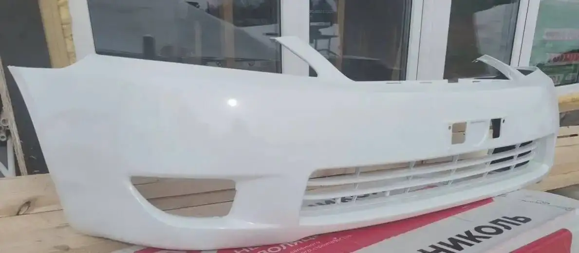 Бампер Toyota Corolla Fielder RUNX Allex передний 1NZFE - Кузовные запчасти (Запчасти) в Томск