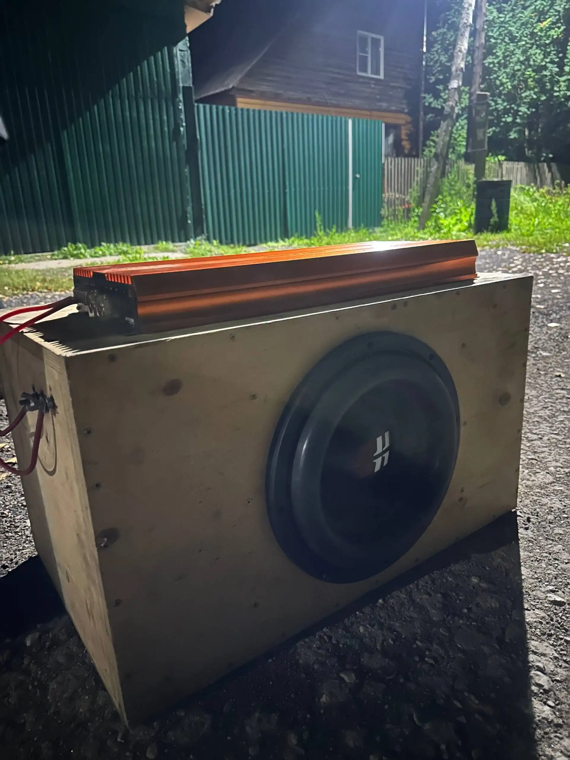 Короб под 12 на трубе и саб кикс хедшот 12