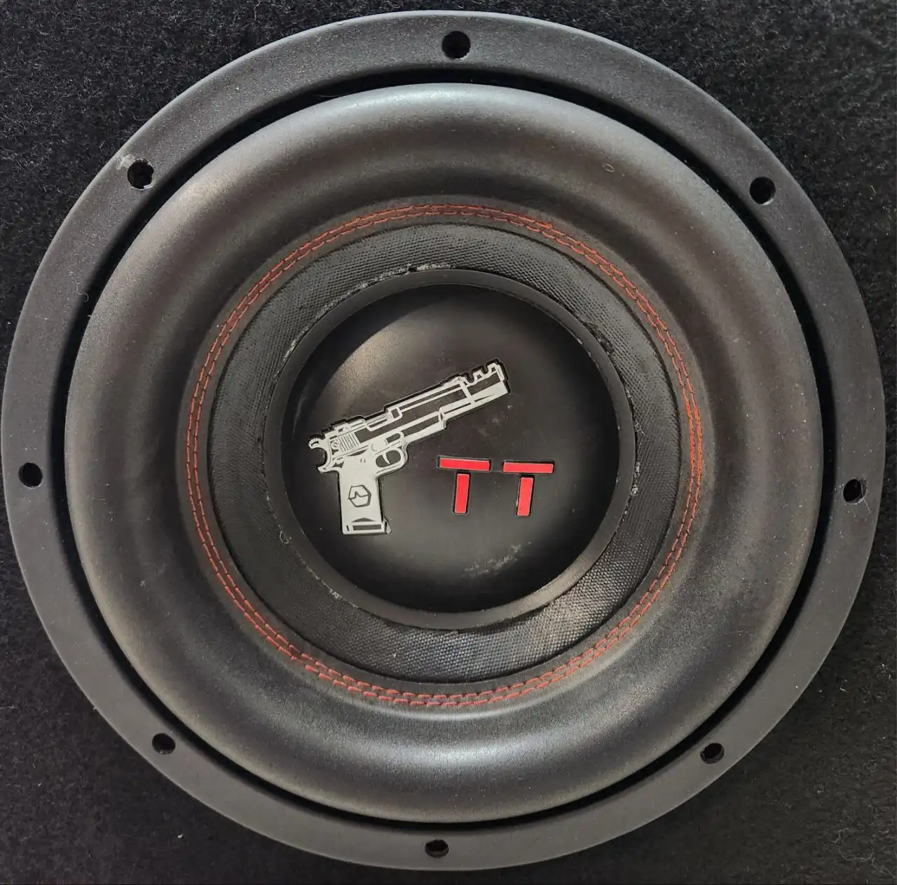 Сабвуфер Ural TT10 с усилителем Swat M-1.500