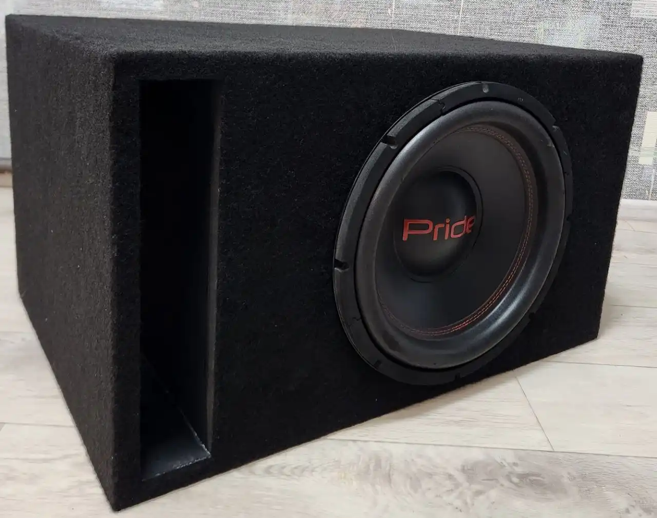 Сабвуфер Pride Eco 12 дюймов с усилителем Swat M-1.500