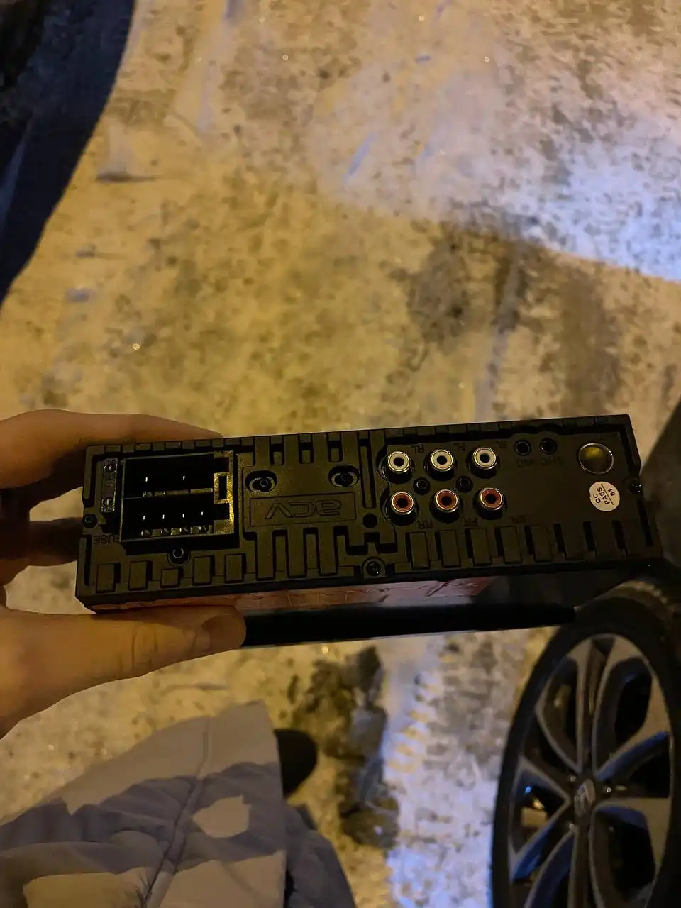 Процессор ACV Adx907bm для автозвука