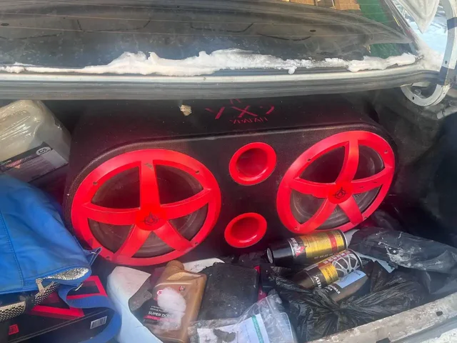 Продам активный сабвуфер Урал УХ 12 двойной - Электроника в Новосибирск