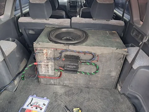 Продажа комплекта автозвука Pride BB15 с коробом и дистрик - Электроника в Новосибирск