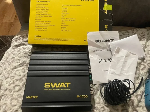 Продам автомобильный сабвуфер SWAT 1.700 - частное объявление в Новосибирск