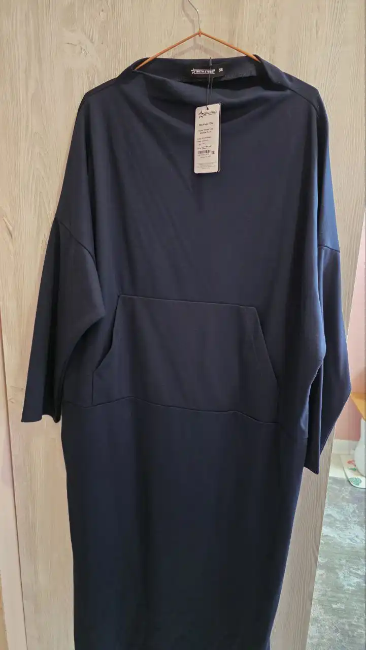 Трикотажное платье размер 58 на рост 165-170