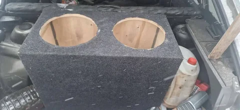 Короб для сабвуфера 2х12 на щели - Авто в Сургут