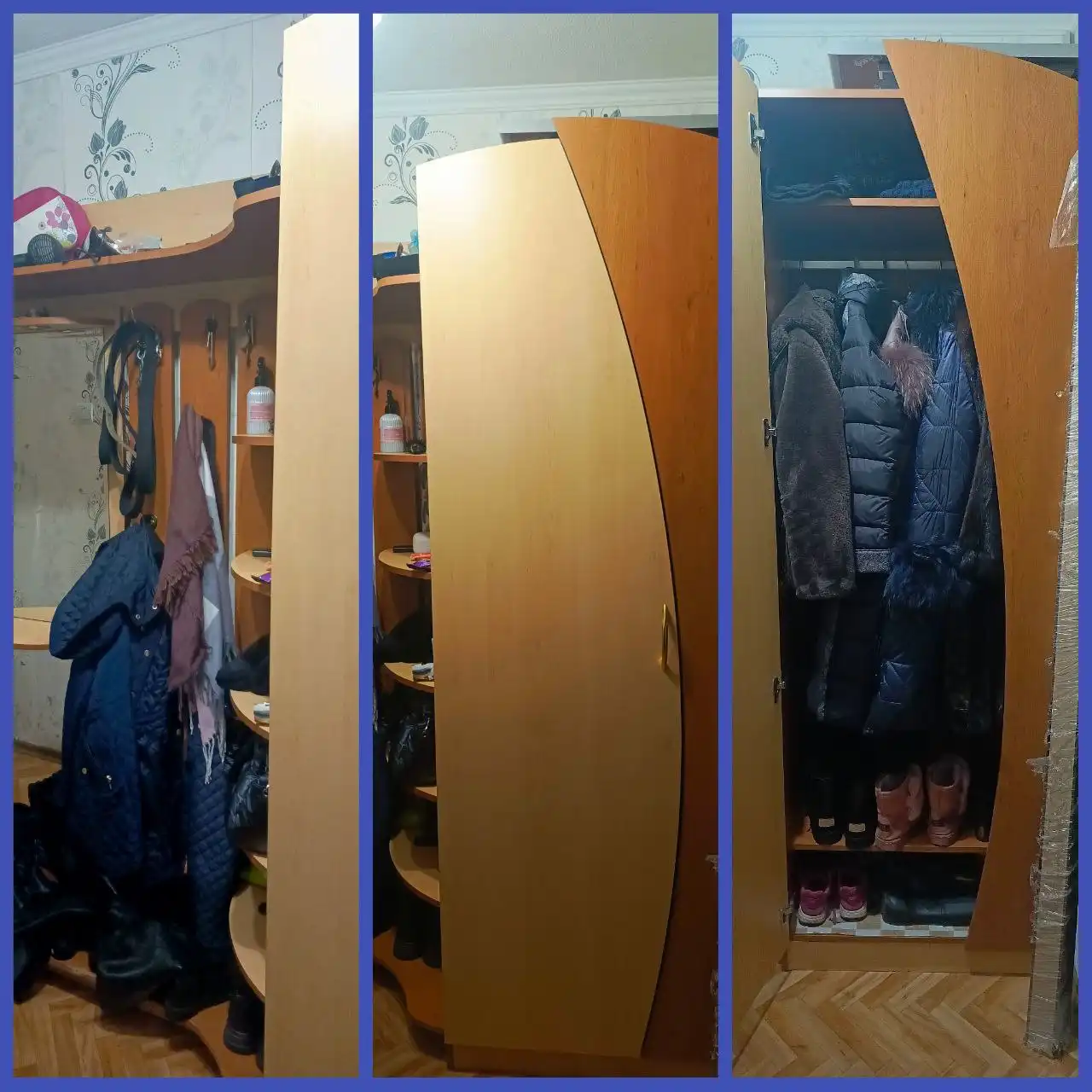 Продается гардеробный шкаф для малосемейки