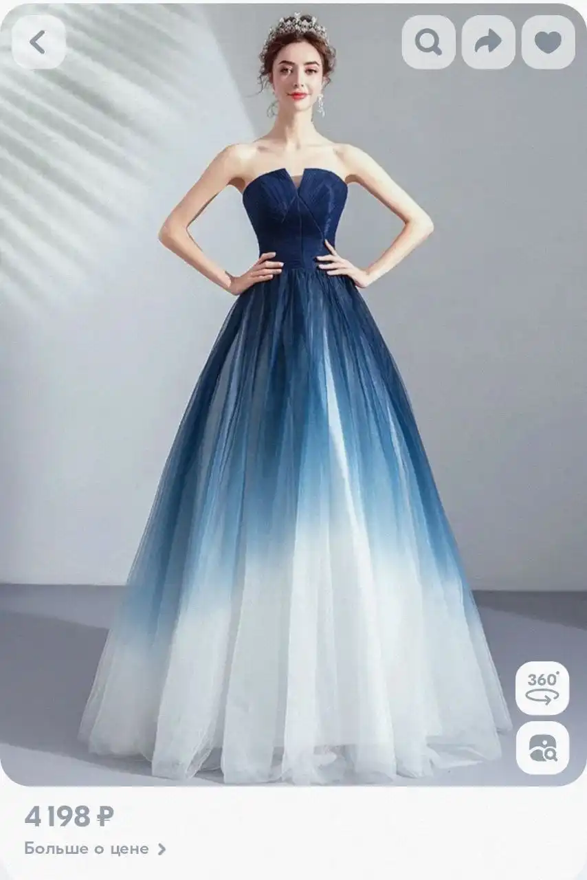 Бальное платье новое 42-46 рр - Платья (Одежда) в Сургут