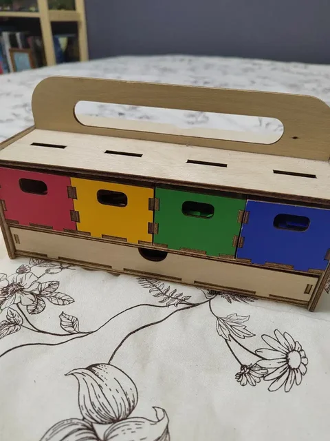 Сортер Монтессори деревянный в хорошем состоянии - Развивающие игрушки в Сургут