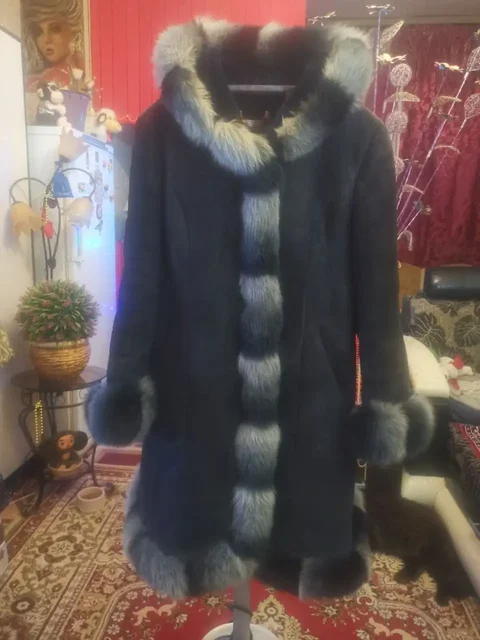Женская дубленка 52-54 размер хорошее состояние - Одежда в Сургут