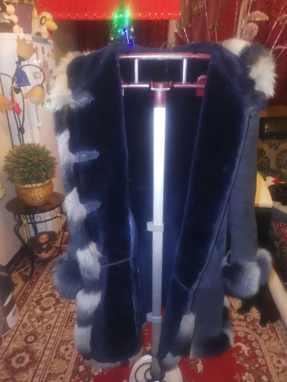 Женская дубленка 52-54 размер хорошее состояние - Верхняя одежда (Одежда) в Сургут