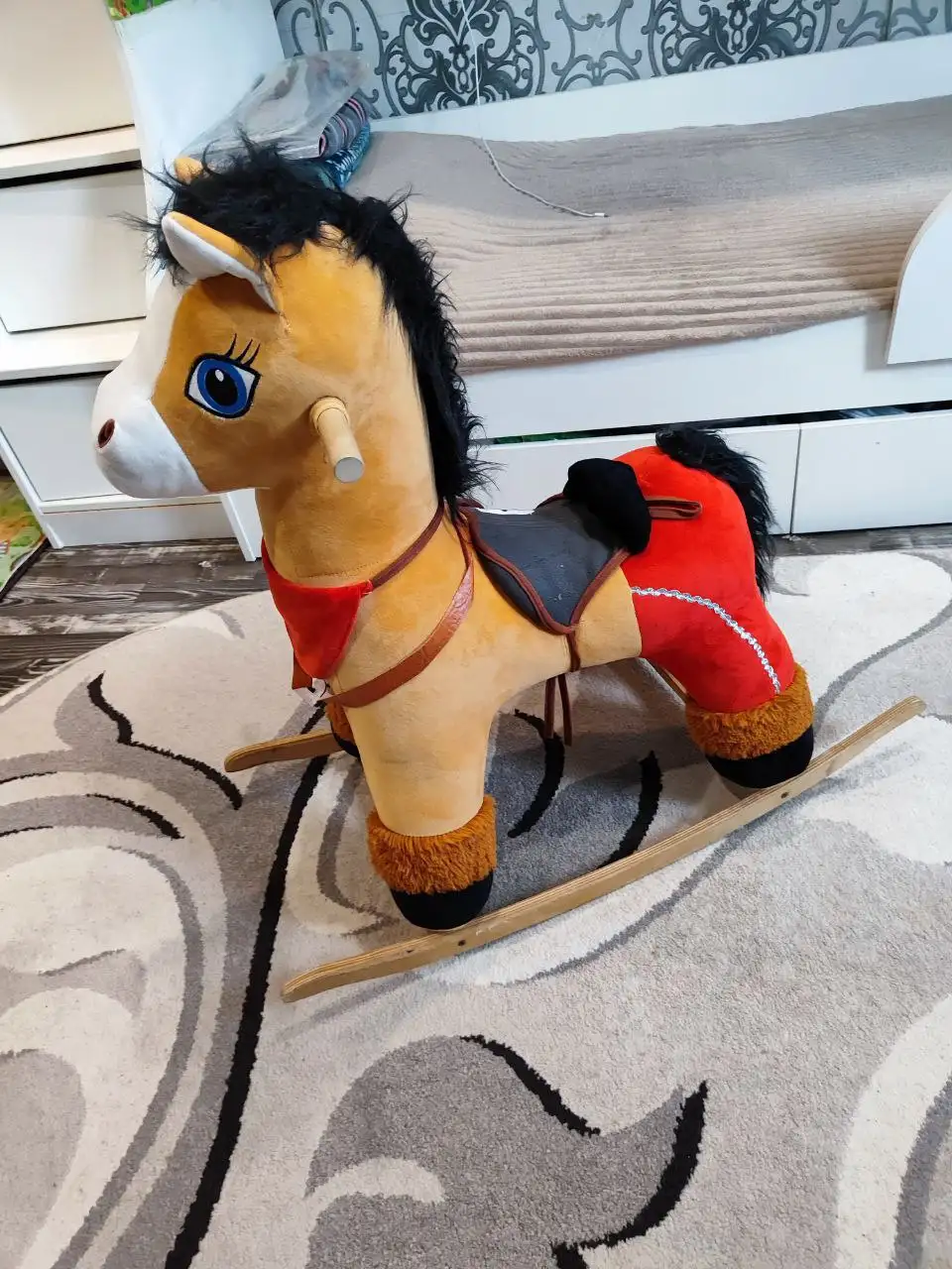 Конструктор и детская качалка - Детские товары (Барахолка) в Сургут