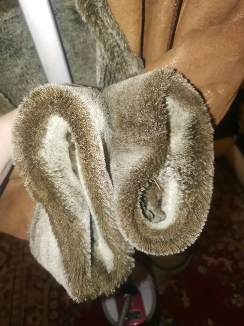 Женская дубленка 60-64 размера в идеальном состоянии - Верхняя одежда (Одежда) в Сургут