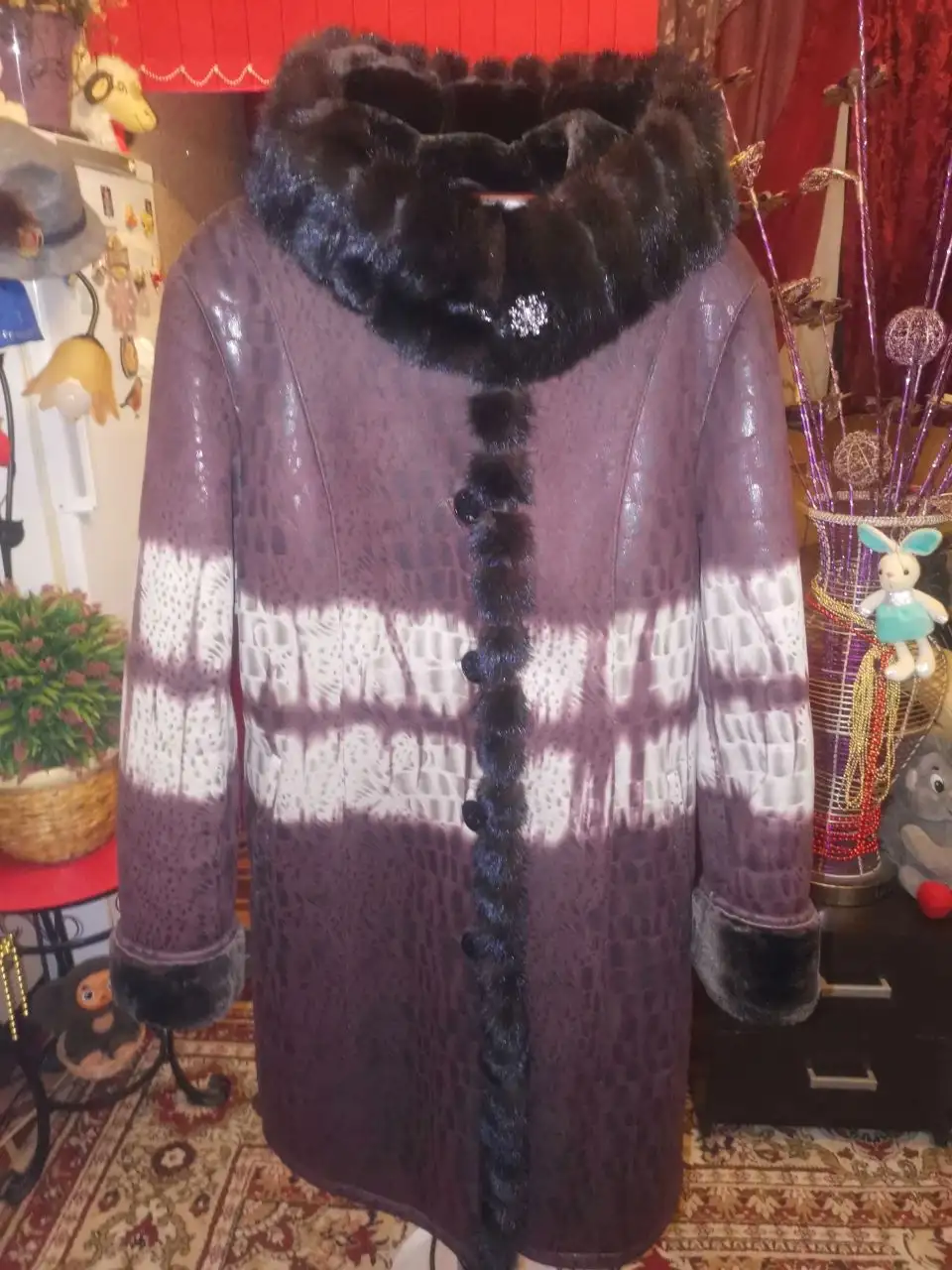 Женские дубленки 54 размера - Верхняя одежда (Одежда) в Сургут