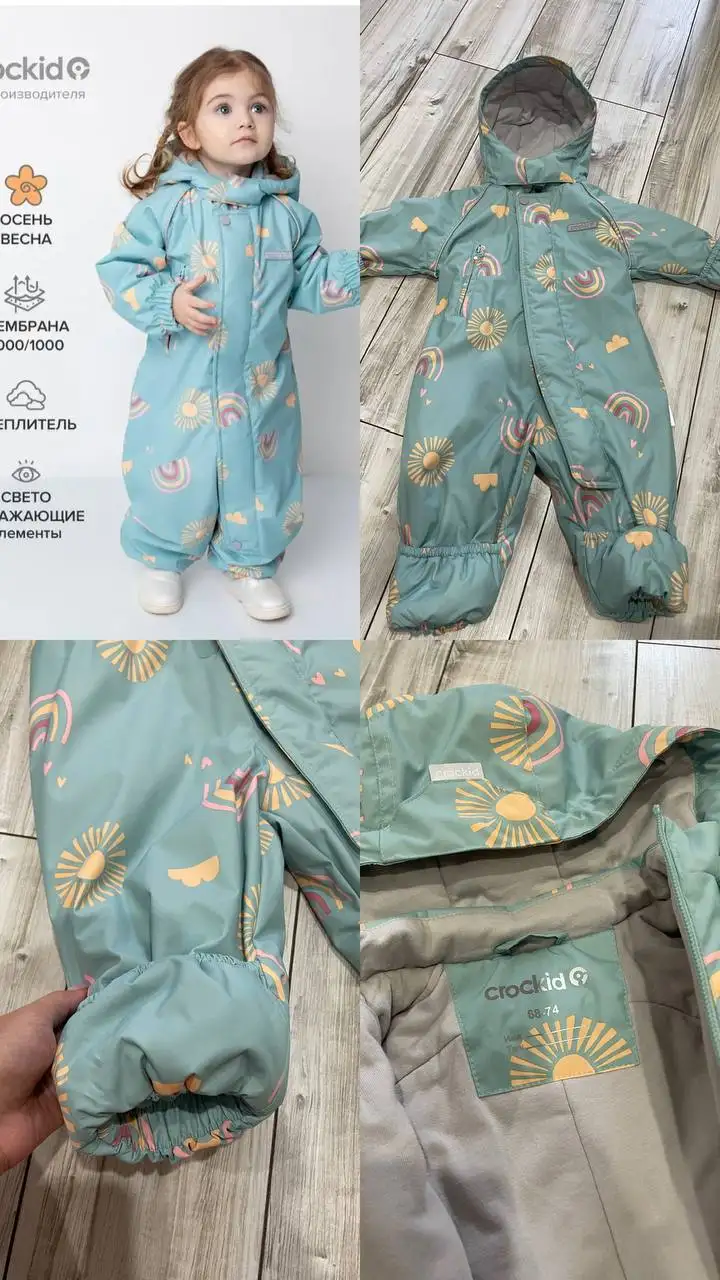 Демисезонная детская одежда: пальто и комбинезоны - Одежда (Товары для детей) в Сургут