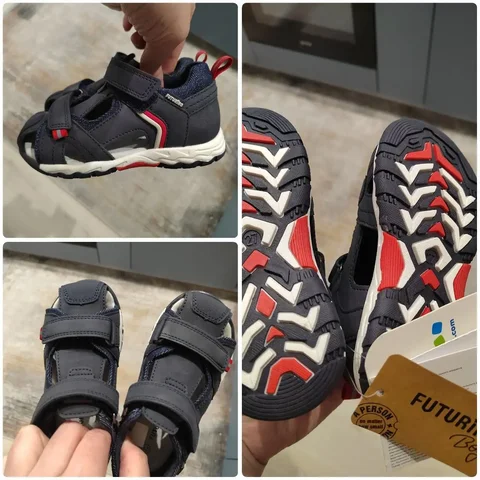 Новые сандалии 27 размер с бирками в коробке - Комбинезоны в Сургут