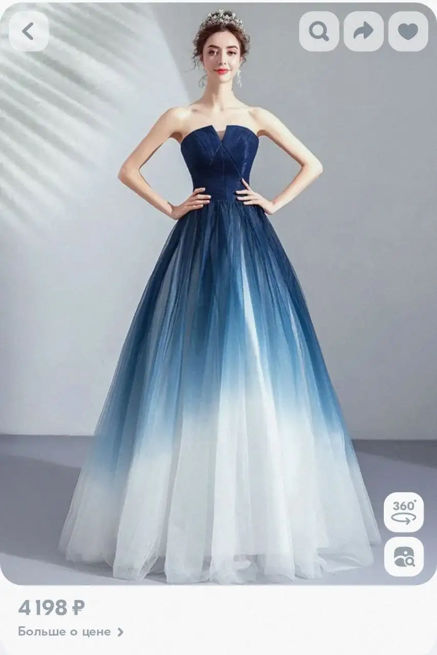 Бальное платье 42-46 рр - Платья (Одежда) в Сургут