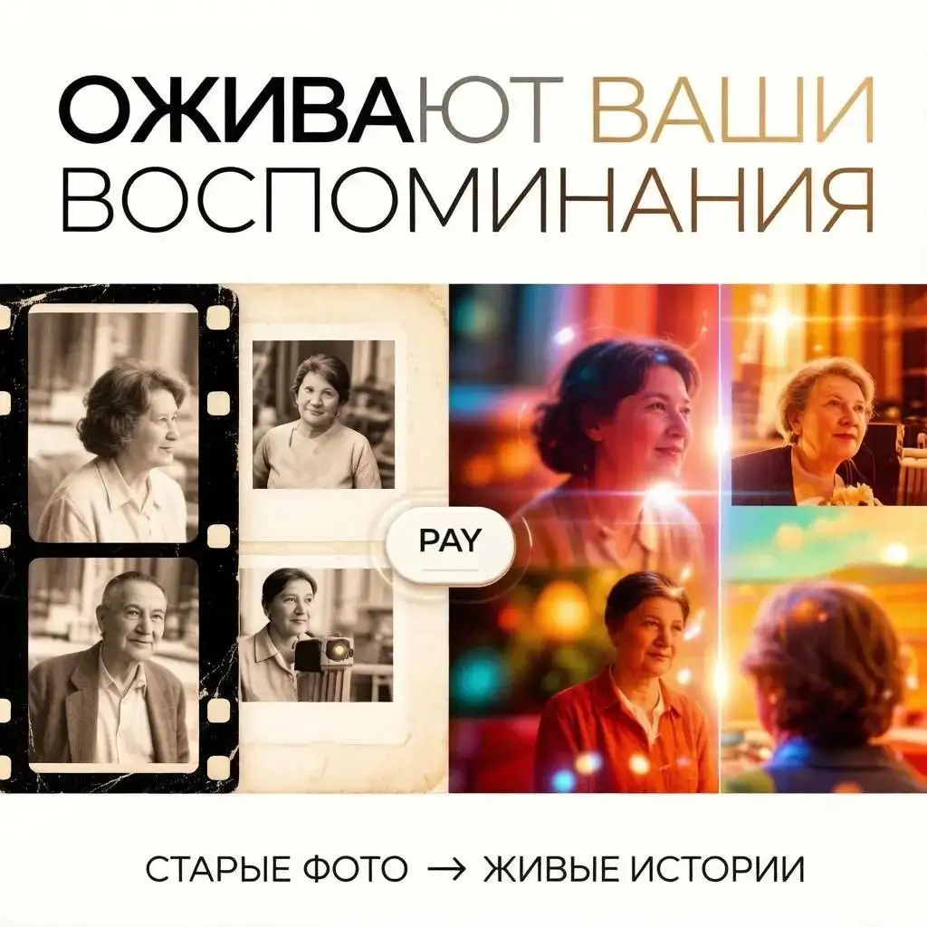 Оживлю ваши фото в видео - Видеосъемка и монтаж (Услуги) в Сургут