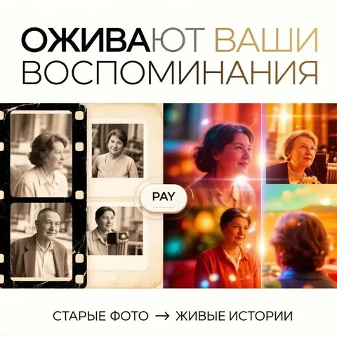 Оживлю ваши фото в видео - частное объявление в Сургут