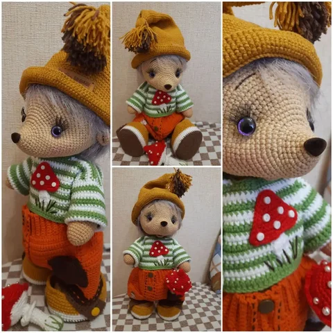 Милый ежик ручной работы - частное объявление в Сургут