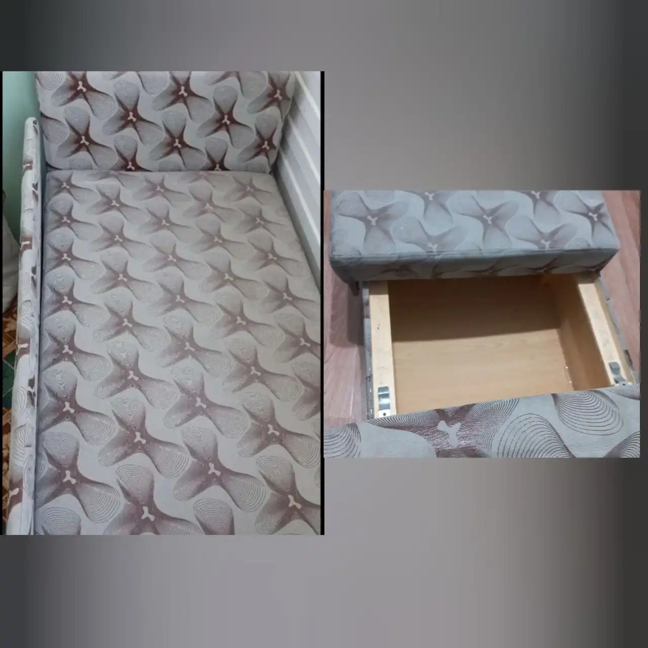 Продам кровать односпальную с ящиком для хранения