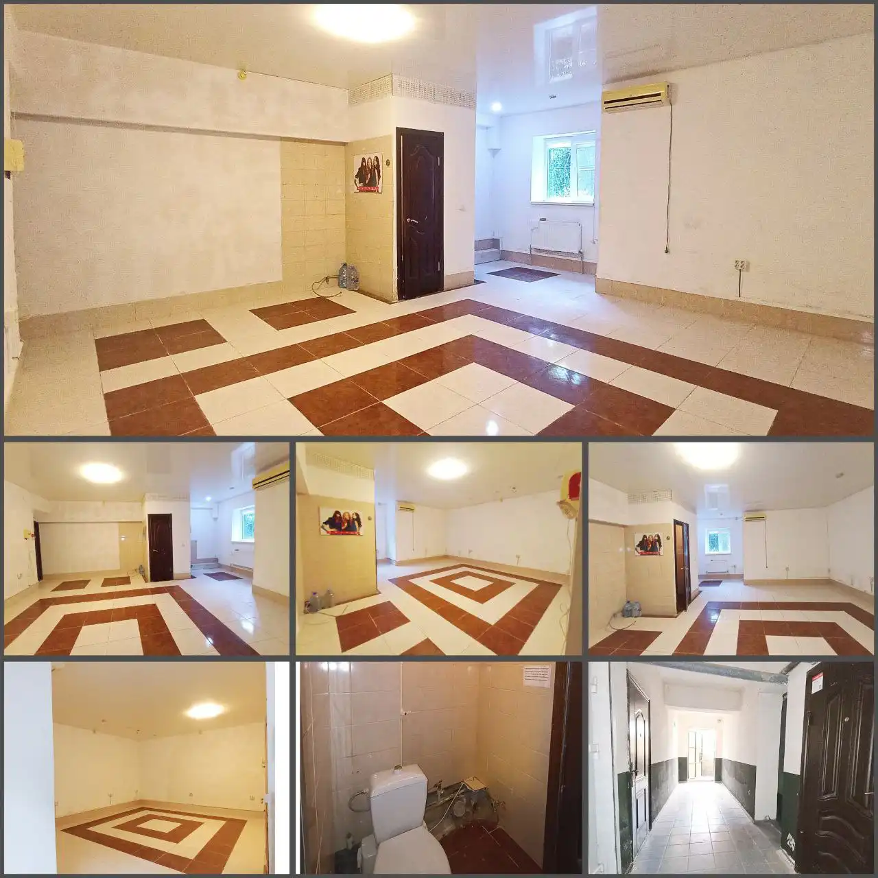 Студия 35 м² с евроцоколем и новым ремонтом на ул. Московская