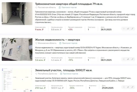 Миф о высокой конкуренции на торгах по банкротству - частное объявление в Неизвестно