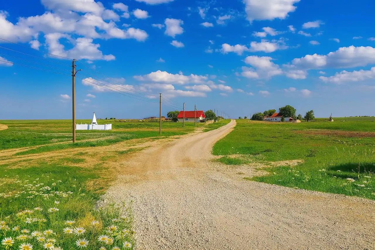 2 гектара земли в Сакском районе, село Приветное