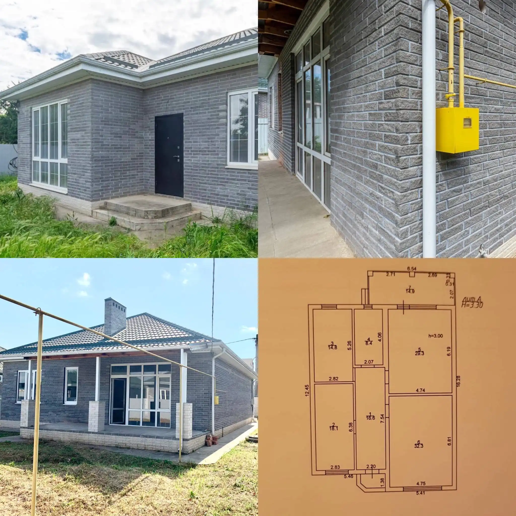 Продажа кирпичного дома в Краснодаре