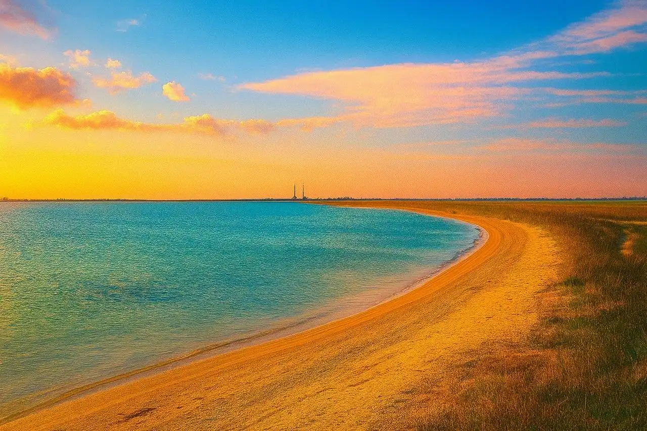 Участок земли у озера Донузлав в Крыму