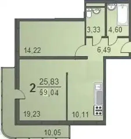 Продажа 2-комнатной квартиры в ЖК Возрождение - Аренда в Краснодар