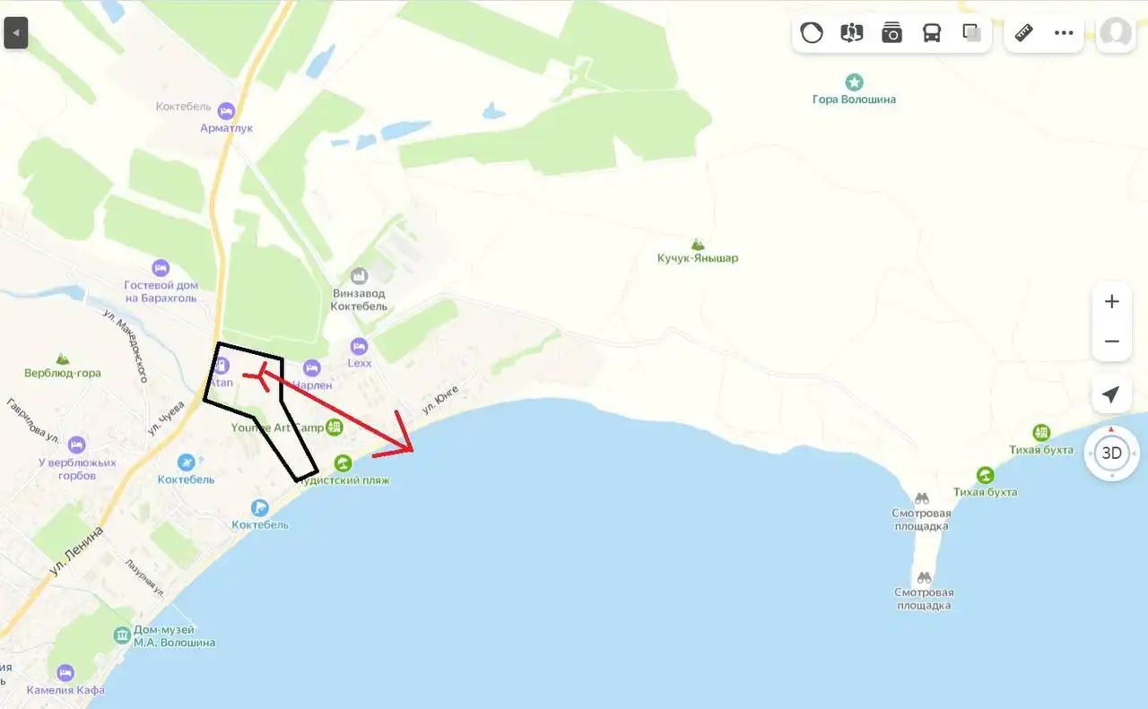 Продажа апартаментов-студии 28м2 в комплексе Sky Soul, Коктебель - Апартаменты (Недвижимость) в Коктебель