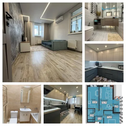 Продажа 2-комнатной квартиры в ЖК Краснодар - Гараж в Краснодар