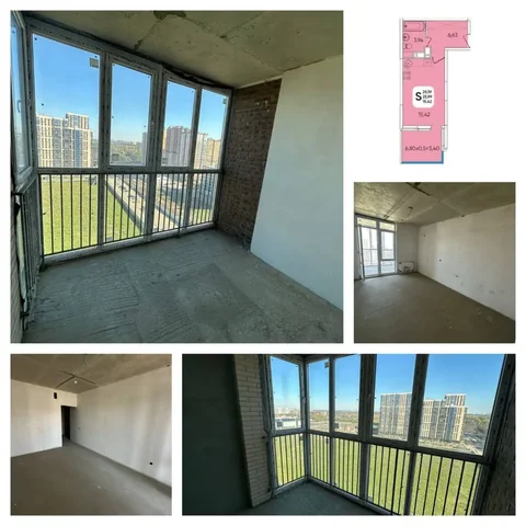 Студия 33 м² в ЖК Любимово, Краснодар - Аренда парковочных мест в Краснодар