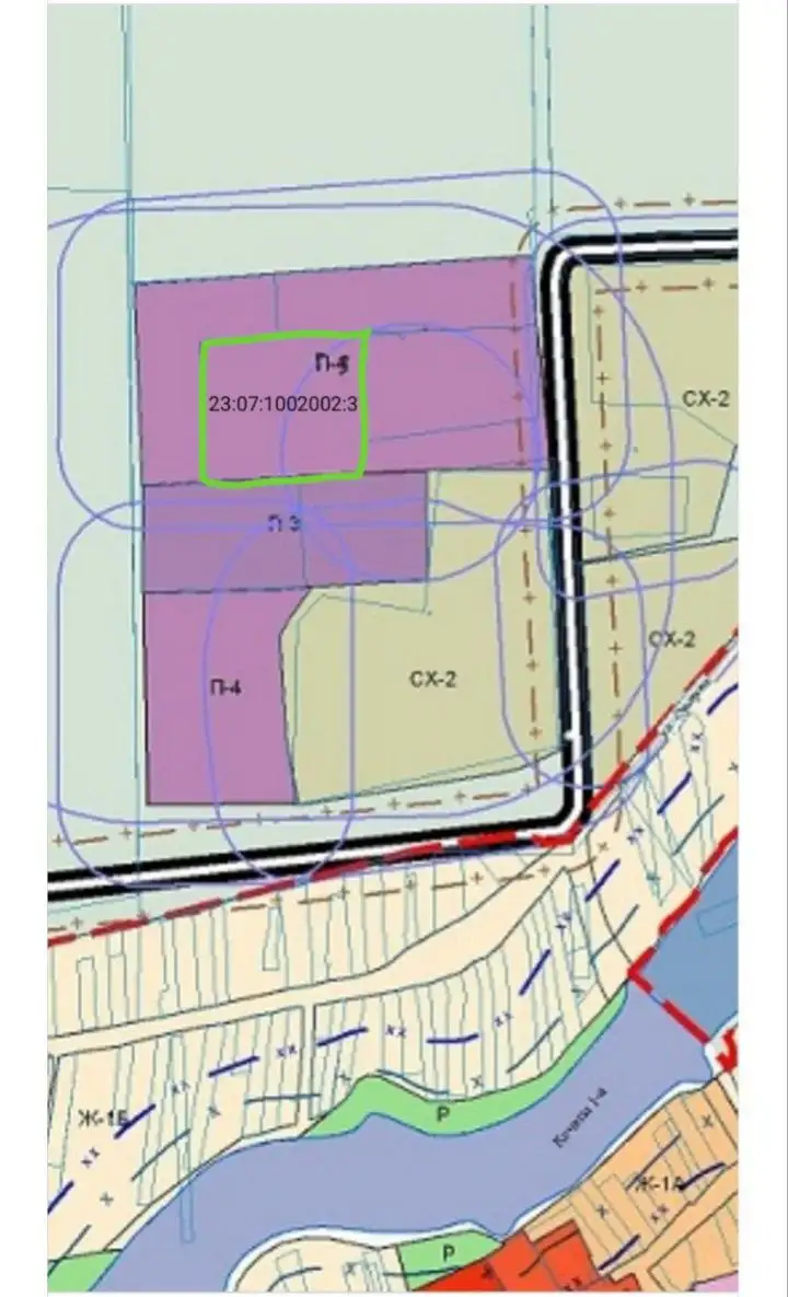 Продажа участка промышленно-производственного назначения 250 соток в Краснодарском крае - Земельный участок (Недвижимость) в Первореченское