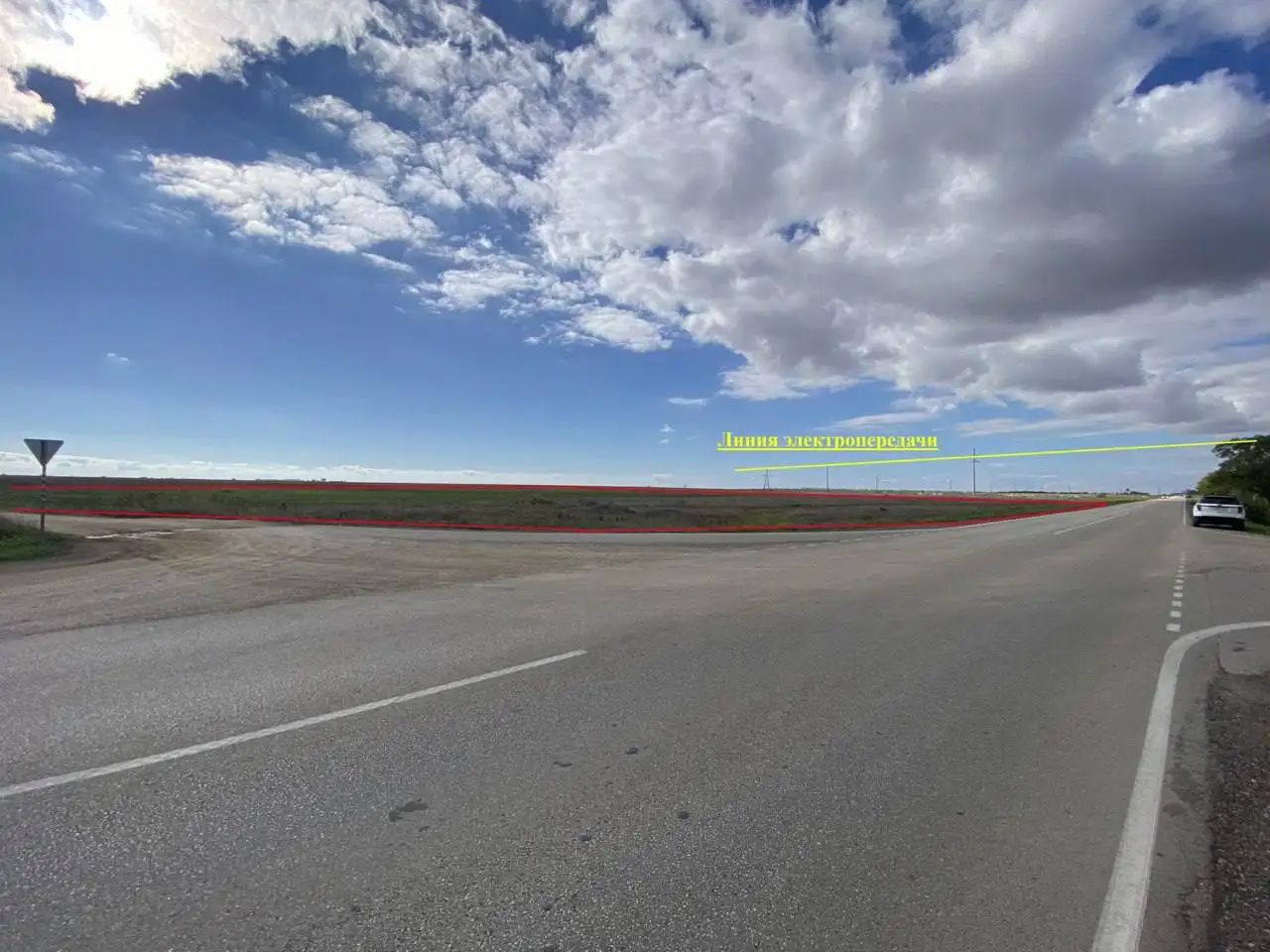 Продажа земельного участка у трассы Евпатория-Мирный - Земельные участки (Недвижимость) в Евпатория