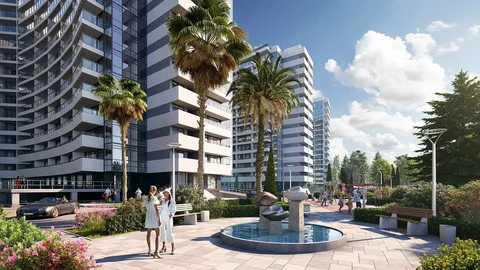 Апартамент с видом на море в ЖК ГОРИЗОНТ - Земля в Краснодарский край