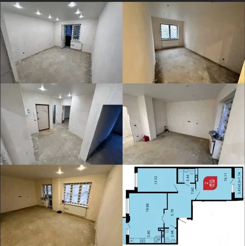 Продажа квартиры 77 м² в Краснодаре евро 3к/кв, частичный ремонт - частное объявление в Краснодар