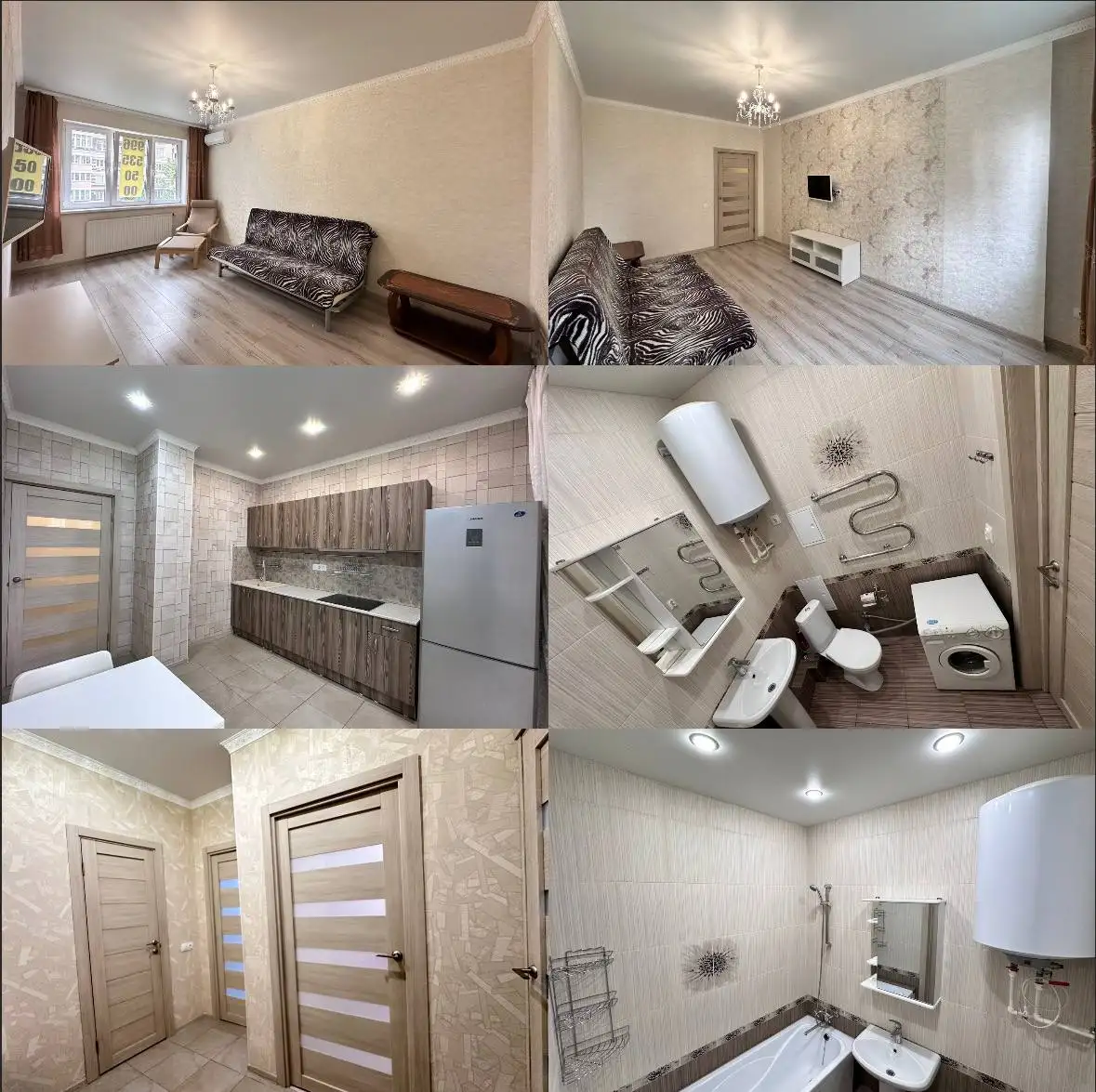 1-к квартира 38м² на ул. Конгрессная - Квартиры (Недвижимость) в Краснодар