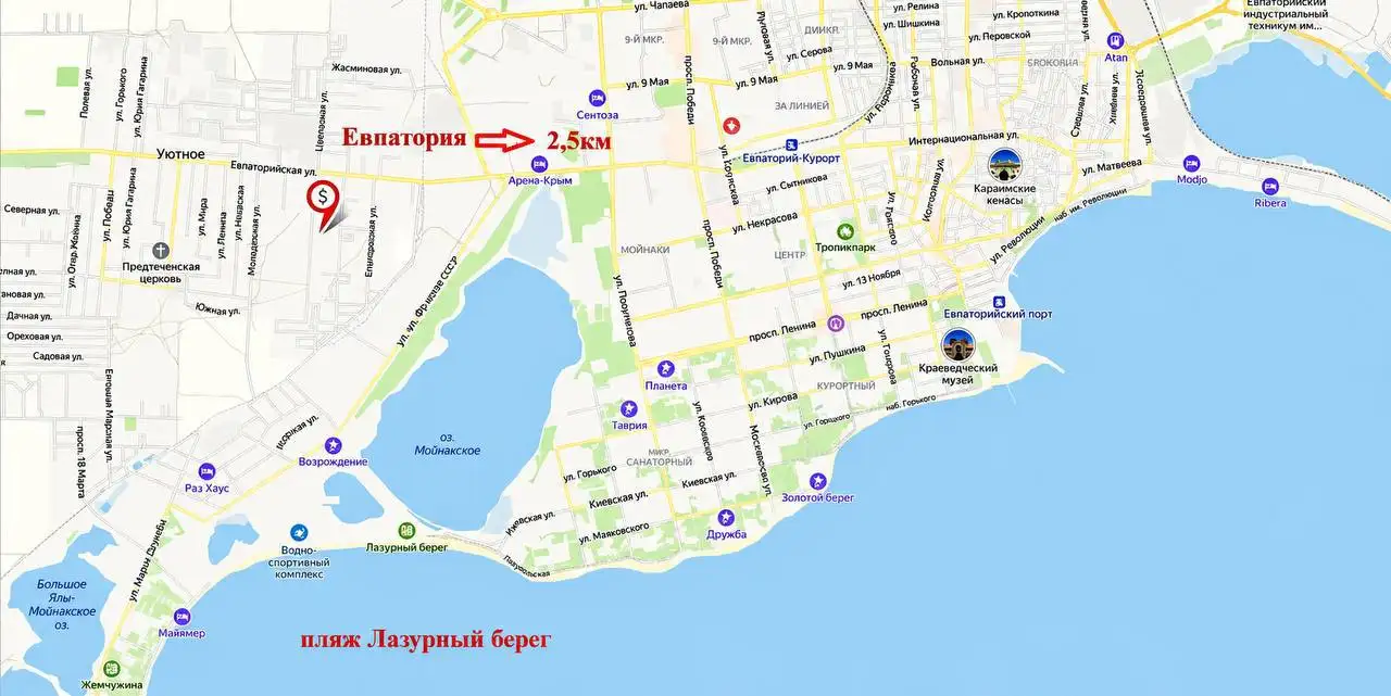 Участок 6 соток у моря, ИЖС, пгт Уютное - Участок (Недвижимость) в пгт Уютное