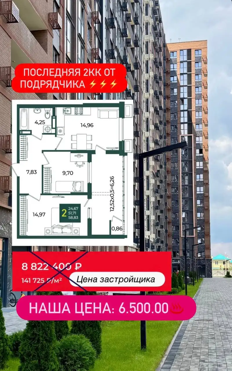 Квартира ЖК Образцово - Недвижимость в Краснодар