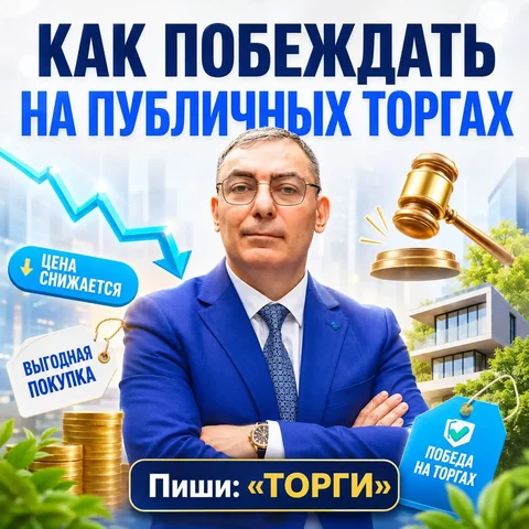 Как побеждать на публичных торгах на понижение - Коттеджи в Краснодар