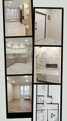 Продажа 2-комнатной квартиры в ЖК Сказка Град, Краснодар - Офисное помещение в Краснодар