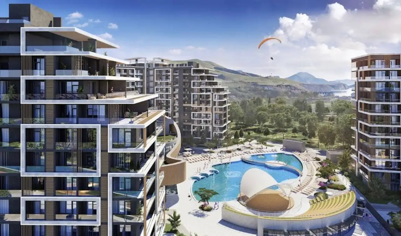 Апартаменты-студия 28м2 в комплексе Sky Soul, Коктебель - Недвижимость в Коктебель
