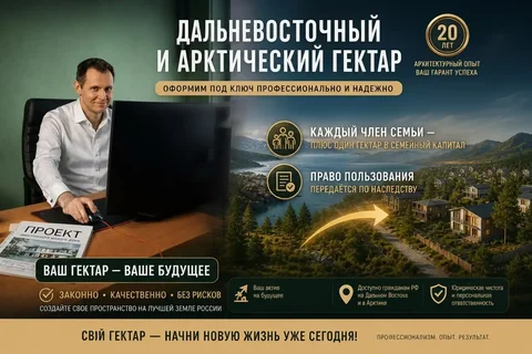 Дальневосточные и Арктические гектары по госпрограмме - Репетиторство в Краснодар