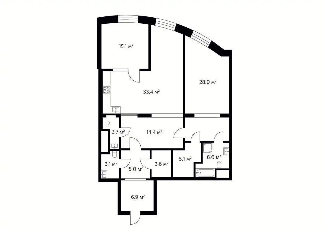 Продажа квартиры на Смоленской набережной