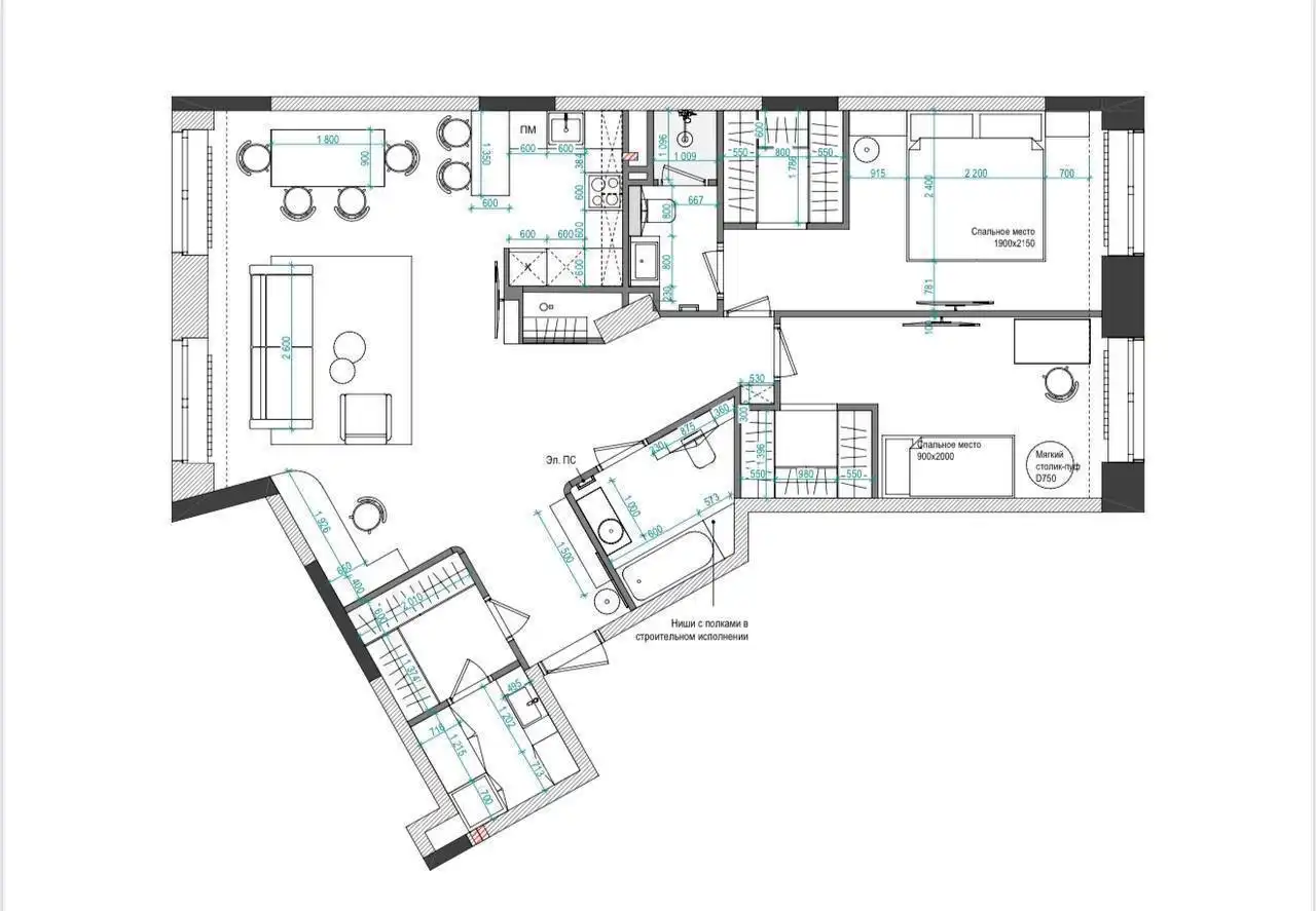 Продажа квартиры с дизайнерским ремонтом в Москве