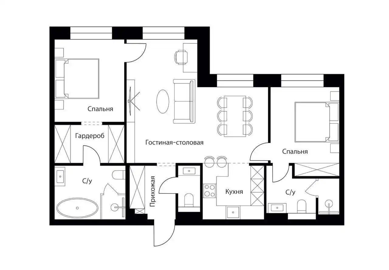 Продажа квартиры в ЖК Прайм Парк Queen Elizabeth Park Tower